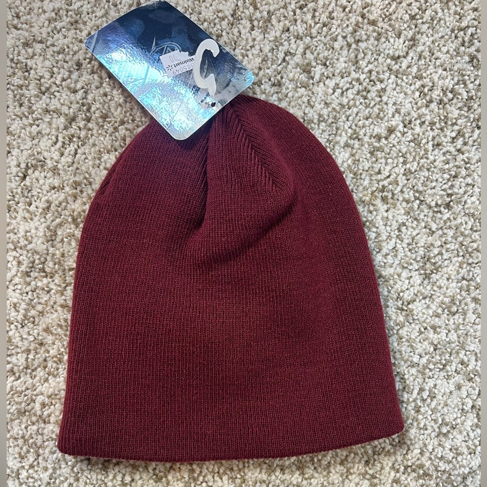 NHL Avalanche Beanie - Maroon & White - One Size - Picture 3 of 6